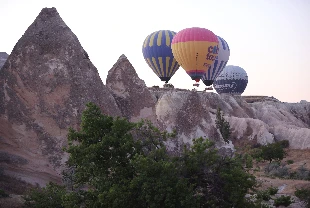 Balonların turizme katkısı artıyor! Turistler bölgeyi gökyüzünden keşfetti