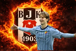 BEŞİKTAŞ TRANSFER HABERLERİ | Beşiktaş yeni golcüsünü İsveç'te buldu! August Priske imzaya yakın