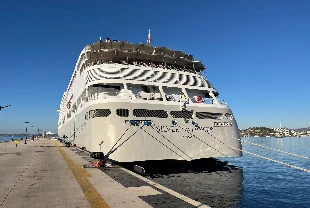 Bodrum’a Silver Whisper ile 340 turist geldi! Bir sonraki durak Pire Limanı