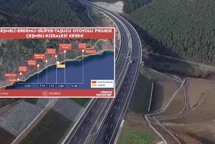 Çeşmeli-Kızkalesi Otoyolu’nda sona doğru: Süre 18 dakikaya düşüyor