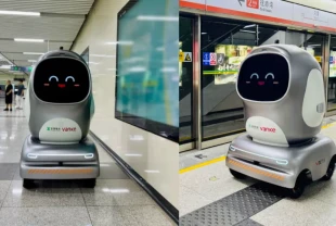 Çin’de Shenzhen Metrosunda robot kurye dönemi
