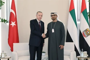 Cumhurbaşkanı Erdoğan, Al Nahyan ile görüştü! BAE'den Türkiye mesajı