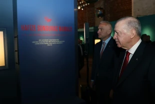 Cumhurbaşkanı Erdoğan, Hane İslam Eserleri Sergisi'nin açılışını yaptı