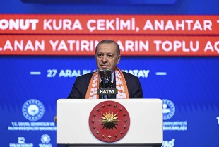 Cumhurbaşkanı Erdoğan Hatay’da açıkladı: 455 bininci afet konutu hak sahiplerine teslim edildi