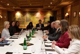 Davos'ta Grönland teması: Leyen ABD Kongresi üyeleriyle görüştü