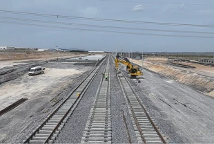 Demiryolu Lojistik Merkezi Projesi çalışmasının yüzde 70'i tamamlandı