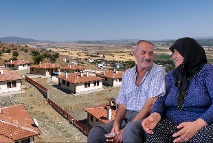 Depremzedelerin 'villa' sevinci