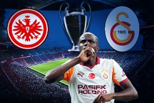Eintracht Frankfurt-Galatasaray Şampiyonlar Ligi maçı muhtemel 11: Osimhen oynayacak mı?