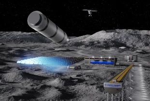 Elon Musk Ay’a fabrika ve mancınık kuracak