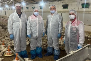 Erzincan'da işlenen tavuk eti ihraç edilerek ülke ekonomisine katkı sağlıyor