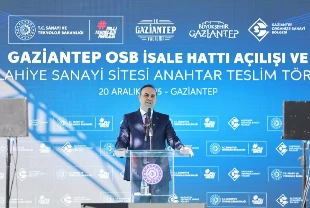 Fırat’ın suyu Gaziantep OSB’ye ulaştı: Sanayi için stratejik altyapı tamamlandı