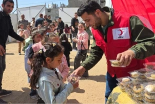 Gazze’de çocuklara destek sürüyor: Kızılay’dan her gün 1000 çocuğa yardım