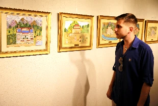Geleneksel Türk Sanatları sergisi açıldı! Sanatseverlerden yoğun ilgi