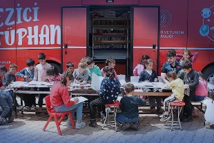 Gezici kütüphaneler bu yıl 250 bin kilometre yol kat etti