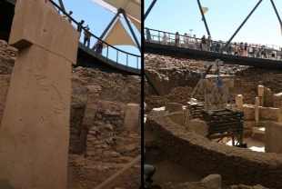 Göbeklitepe'de bulunan insan heykeli Neolitik Dönem algılarını yeniden şekillendiriyor