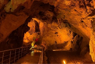 Gökgöl ve Mencilis mağaraları 130 binden fazla ziyaretçiyi ağırladı