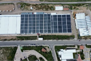 Güneş enerjisi ve yağmur suyu ile üretim: Çorap fabrikasından örnek model