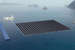 Güney Kore'den baraj üzerine yüzen hibrit santral: 22 bin evi aydınlatacak