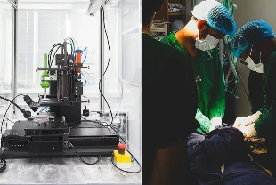 Hasarlı ses tellerine çözüm: Dünyanın en küçük 3D biyoyazdırma robotu