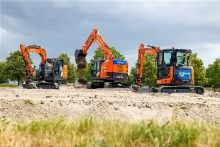 Hitachi, 7/24 çalışabilen 13 tonluk elektrikli ekskavatörü tanıttı
