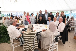 Huzurevi sakinleri Cemile Sultan’da bir araya geldi