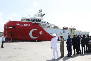 İlk kıtalar arası görev bitti: Oruç Reis yurda dönüş için yola çıktı