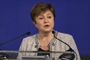 IMF Başkanı Georgieva'dan ülkelere 'ticareti büyümenin motoru olarak tutun' çağrısı