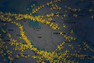 İran uçuş kısıtlamalarını esnetti: Hava sahasının bir bölümünü uçuşlara açtı