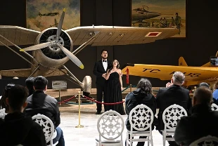 İstanbul Hava Müzesi'nde Sonsuz Aşk konseri verildi