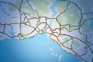 İstanbul'da bayram trafiği: Kent genelinde yoğunluk yüzde 74'e ulaştı