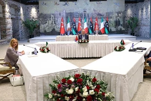 İstanbul’da Türkiye–İtalya–Libya zirvesi: Erdoğan, Meloni ve Dibeybe bir araya geldi