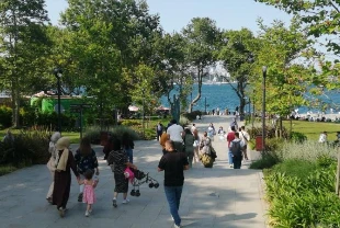 İstanbullular sahillerin tadını çıkardı