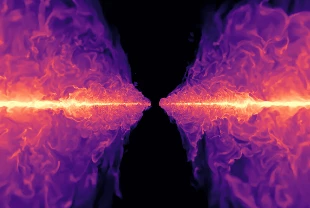 Kara deliklerin ‘Işık gösterisi’ süper bilgisayarlarla modellendi