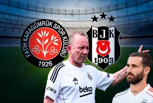 Karagümrük-Beşiktaş maçı ne zaman, saat kaçta? Sergen Yalçın sürpriz sistem: Rafa Silva oynayacak mı?