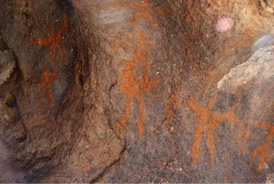 Kayseri’de 6 bin yıllık izler: Neolitik Çağ’a ait insan figürlü kaya resimleri keşfedildi