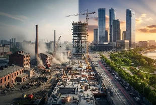 Kentsel dönüşüm sürecine dijital takip