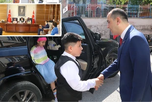 Koltuğunu verdi, minik valinin makam şoförü oldu!