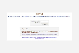 KPSS 2025/2 tercih sonuçları açıklandı: Adaylar ÖSYM’den sorgulayabilecek