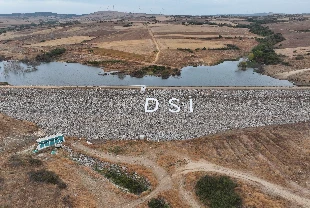 Lalapaşa ve Büyüköğünlü göletlerinin su seviyesi kuraklık nedeniyle azaldı