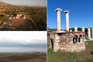 Manisa'da, Sardes Antik Kenti ve Lidya Tümülüsleri'nin UNESCO'ya alınması sevinci