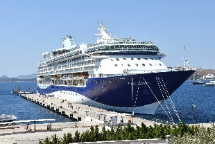 Marella Discovery 2 Bodrum'a demir attı! 4 kez daha gelecek