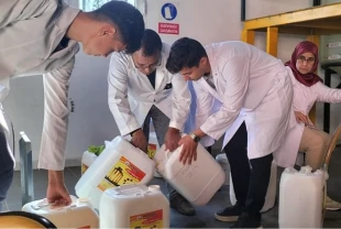 Meslek lisesi öğrencileri üretime geçti: Antalya’da temizlik ürünleriyle ekonomi kazanıyor