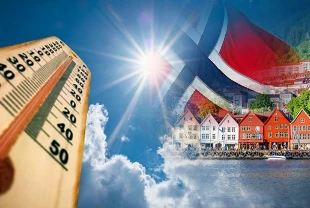 Mevsimler değişiyor mu? Norveç en sıcak ilk baharını yaşadı