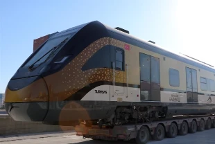 Milli Banliyö Tren Seti'nin dördüncüsü teslim edildi