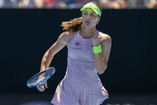 Milli tenisçi Zeynep Sönmez, Indian Wells'te ilk turu tamamladı