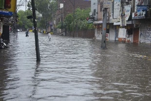 Muson yağmurları sele neden oldu!