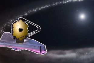 NASA Webb teleskobu, uzak bir yıldızın etrafında donmuş su tespit etti
