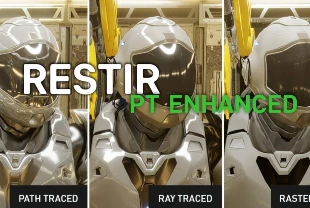 Nvidia yeni ReSTIR algoritması ile performansı 3’e katlıyor