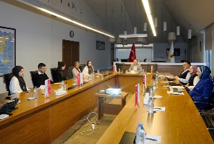 Öğrenci kalite komisyonu rektör ile görüştü