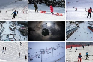 Palandöken ve Sarıkamış’ta sezon açıldı: Kayakseverler pistlere akın etti